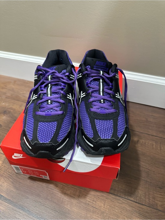 Nike Shoes - Nike Women's Purple and Black Mesh Running Sneakers